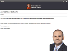 Tablet Screenshot of belbachir.info